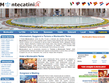Tablet Screenshot of hotel.montecatini.it