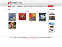 Tablet Screenshot of montecatini.cl